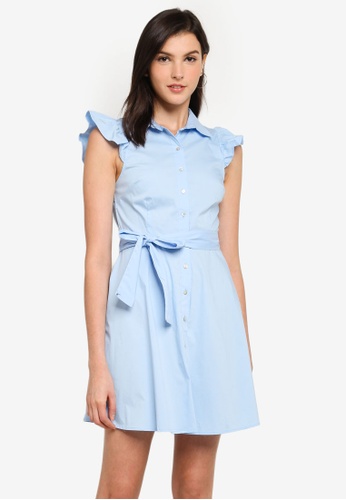 Buy Forever 21 Flounce Fit And Flare Mini Dress Online On Zalora Singapore