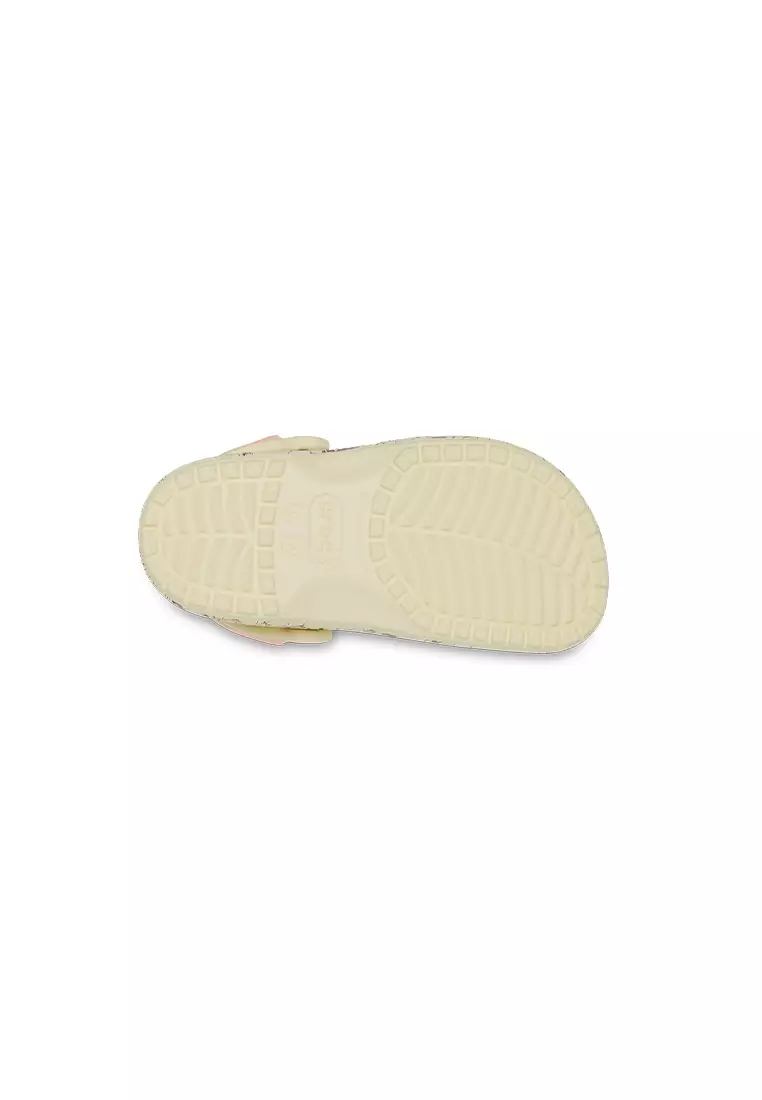 Toddler's Classic Unicorn Graphic Clog in Yellow Light