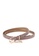 HAPPY FRIDAYS brown Gold Chain Buckle Leather Belt MYF-6728 FF522AC5C3BF20GS_3