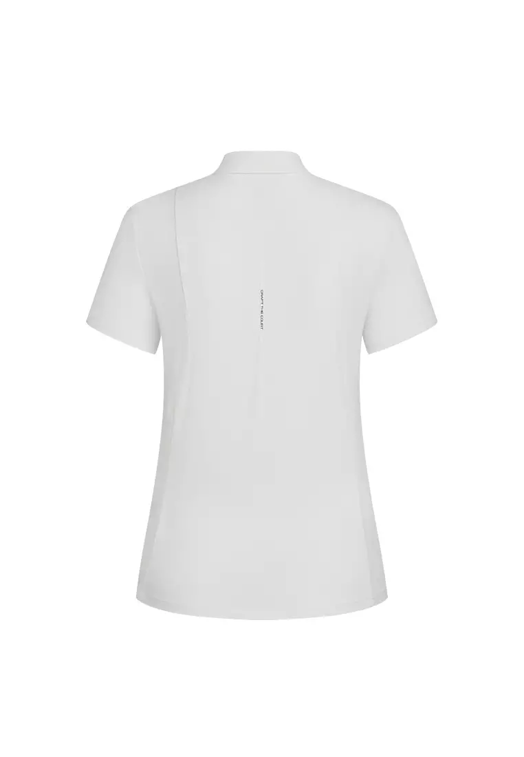 女裝 K-SWISS LOGO UPF50+防曬吸汗速乾T裇