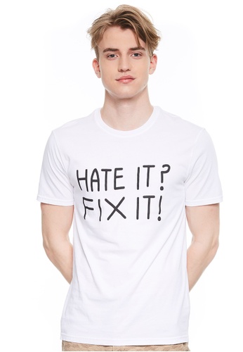 Buy United Colors Of Benetton Printed T Shirt Zalora Hk