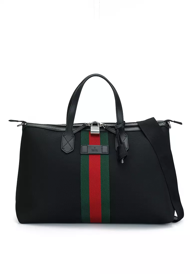 Buy Gucci Ophidia GG Web Stripe Canvas Tote Bag nt 2024 Online