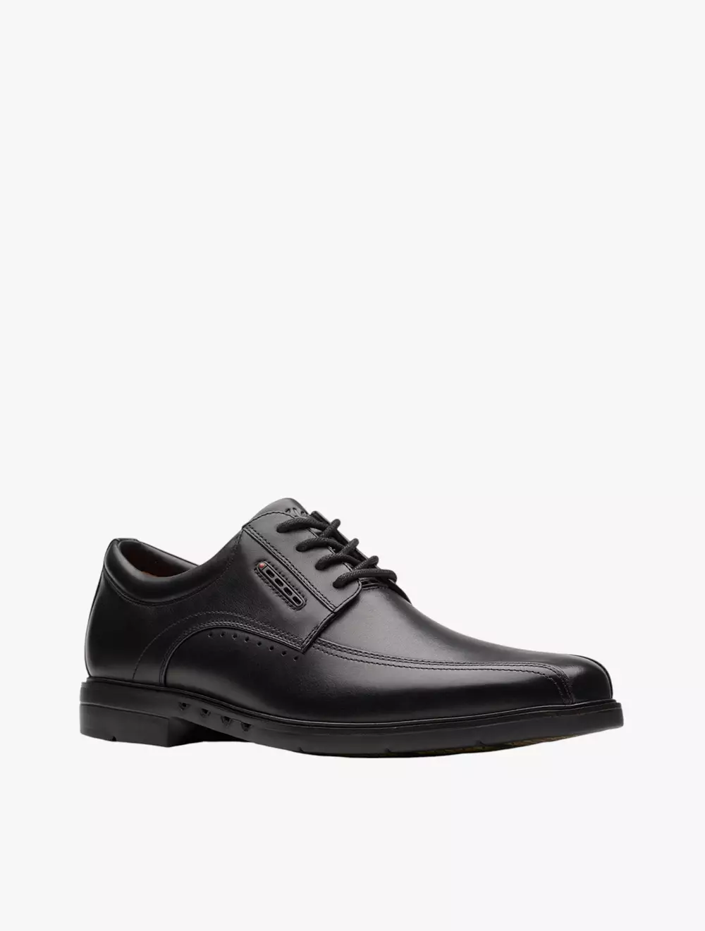 Clarks Un Kendric Way Black Leather