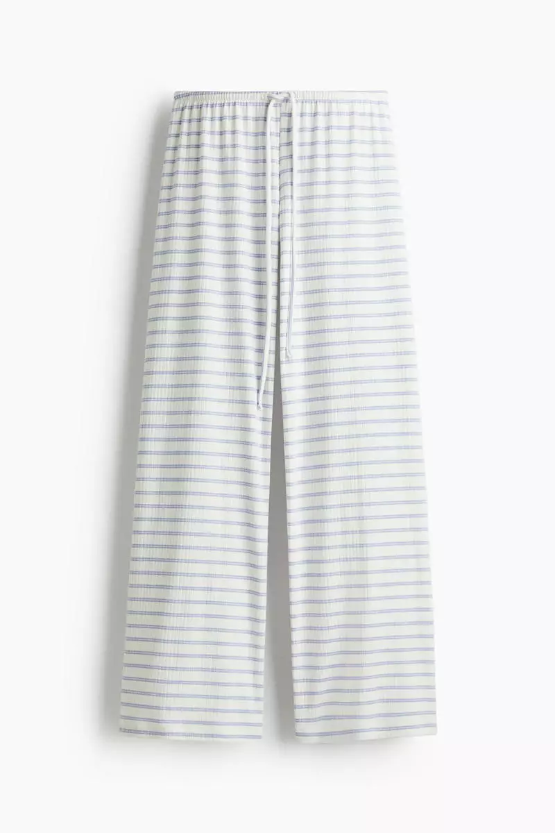 Cotton-blend trousers