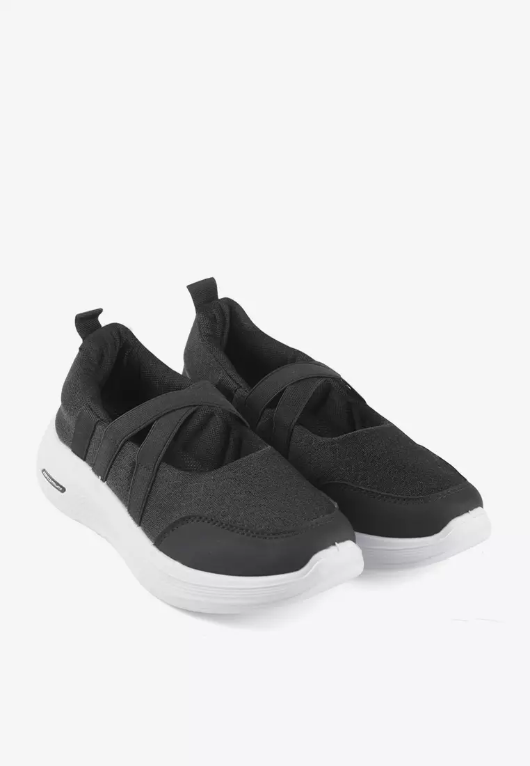 Sepatu Sneakers Slip On Sporty Casual Daily Wanita L.Xiao