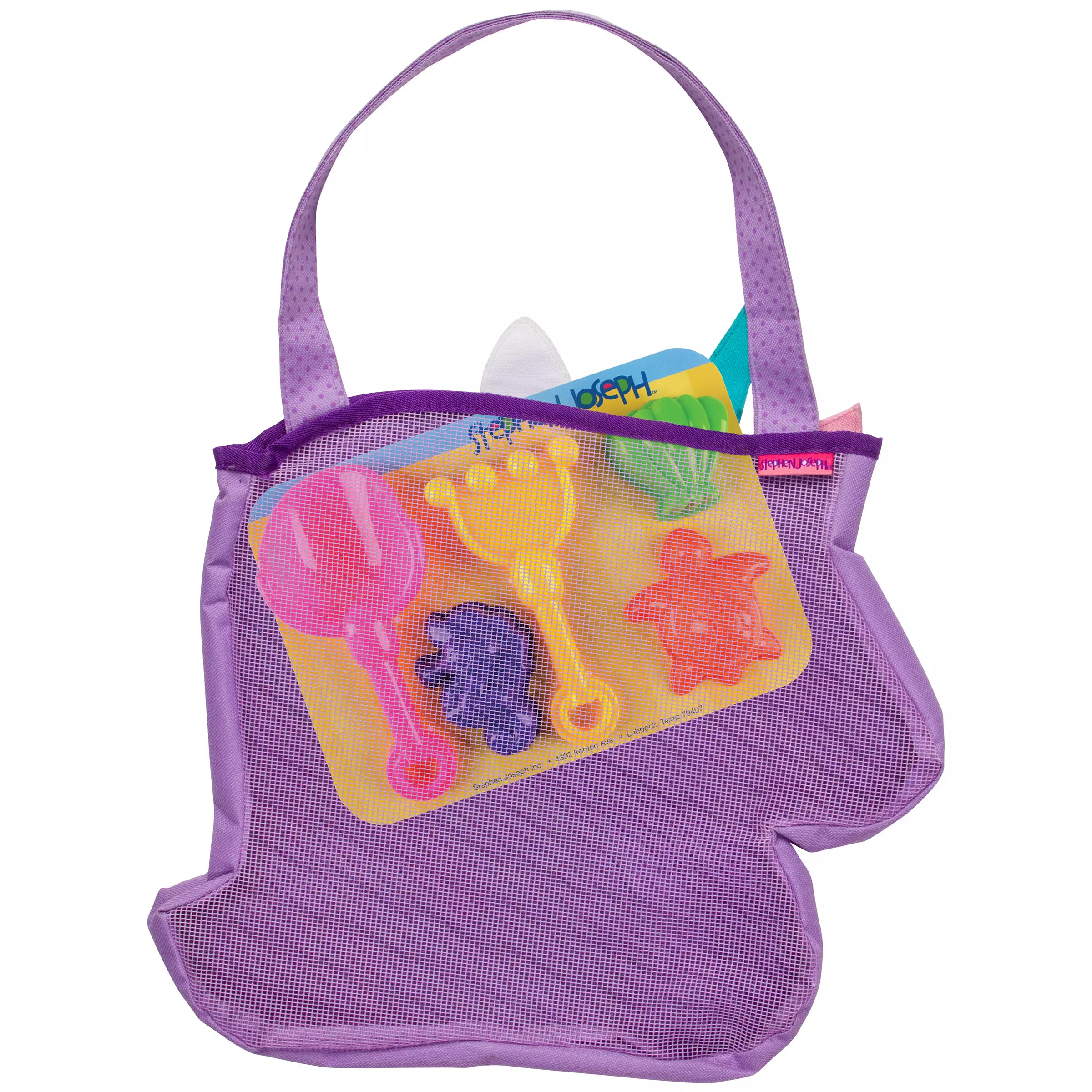 Beach Tote With Sand Toys Unicorn