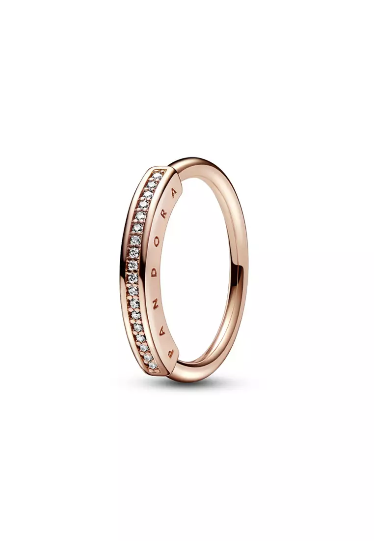 Pandora rose top gold ring tarnish