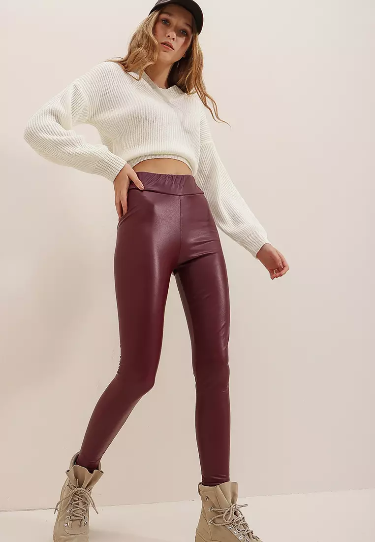 Faux Leather Leggings