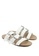 London Rag white White Multi Strap Buckle Flat Sandals 245EASHCAF27AEGS_4