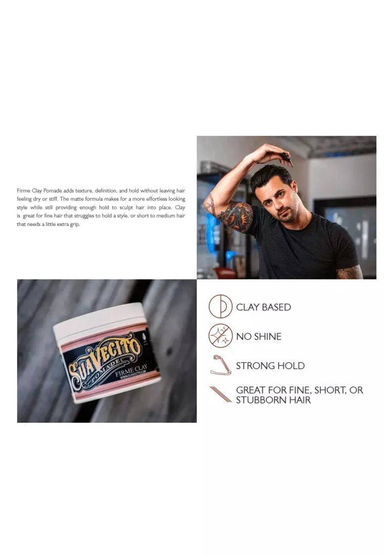 SUAVECITO FIRME CLAY POMADE (SVC134)