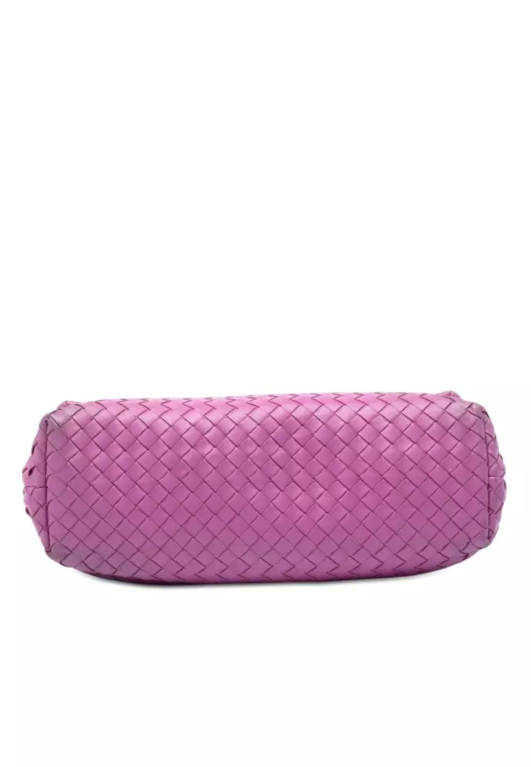 Pre-Loved Bottega Veneta Medium Nappa Intrecciato Olimpia Shoulder Bag