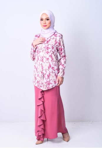 Dalise Kurung Modern from KAMDAR in Pink