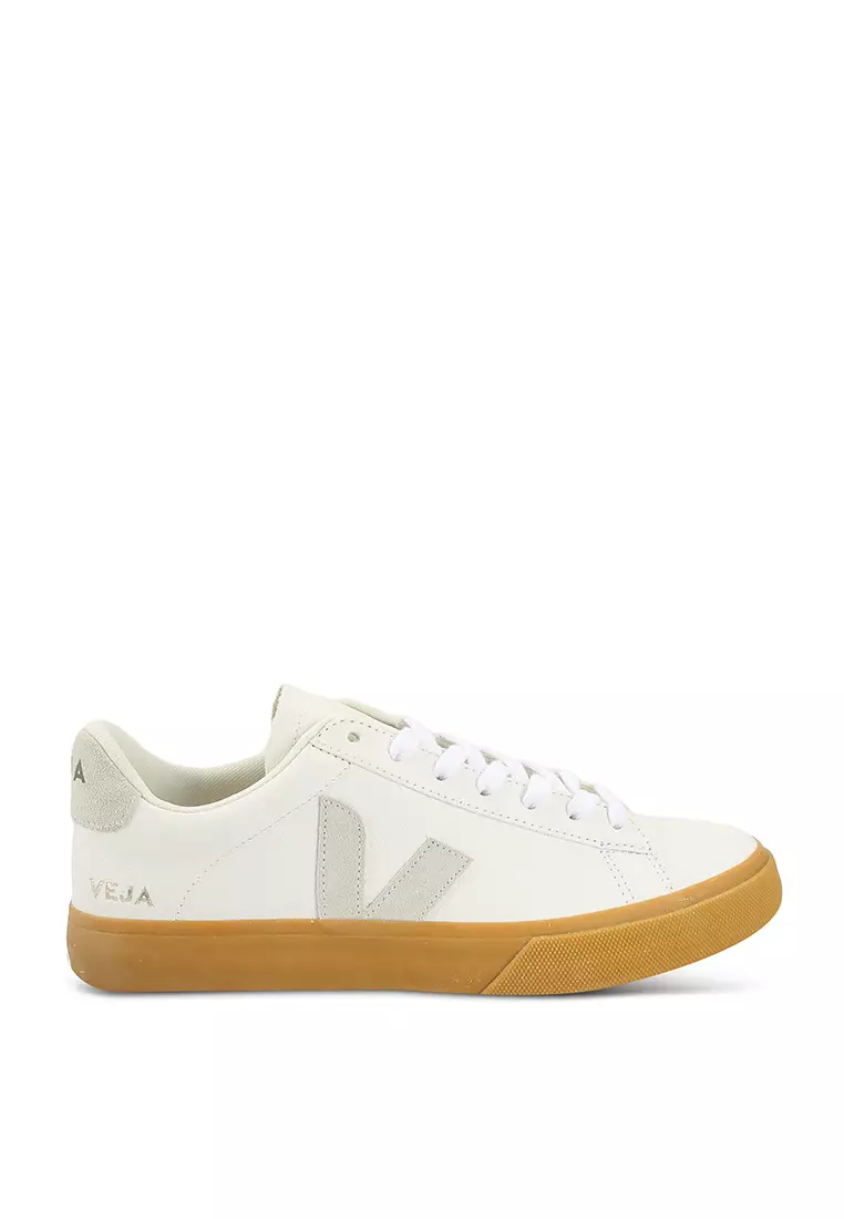 Discount on Veja  shoes - SKU: Campo Chromefree Leather Sneakers