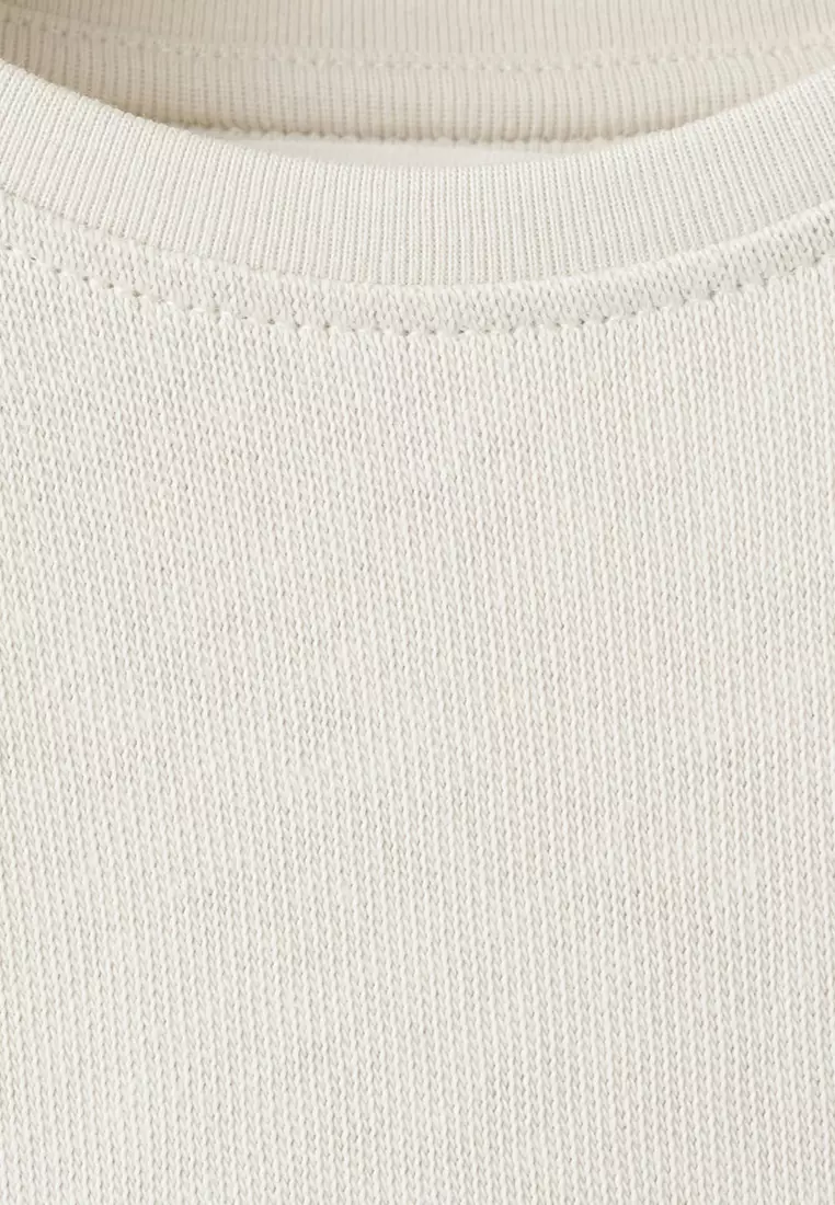 Cotton Knitted T-Shirt