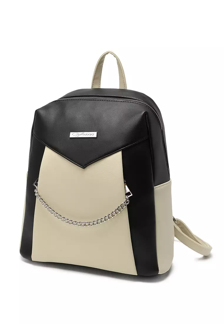 GYKACO FUJI Black - Tas Ransel Wanita - Fashion Backpack (IMPORT)