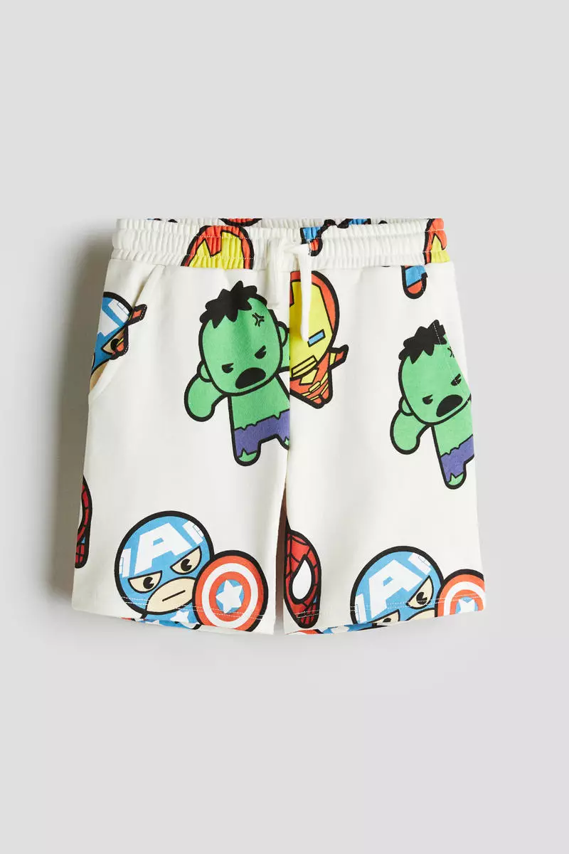 Marvel, Disney Printed sweatshirt shorts