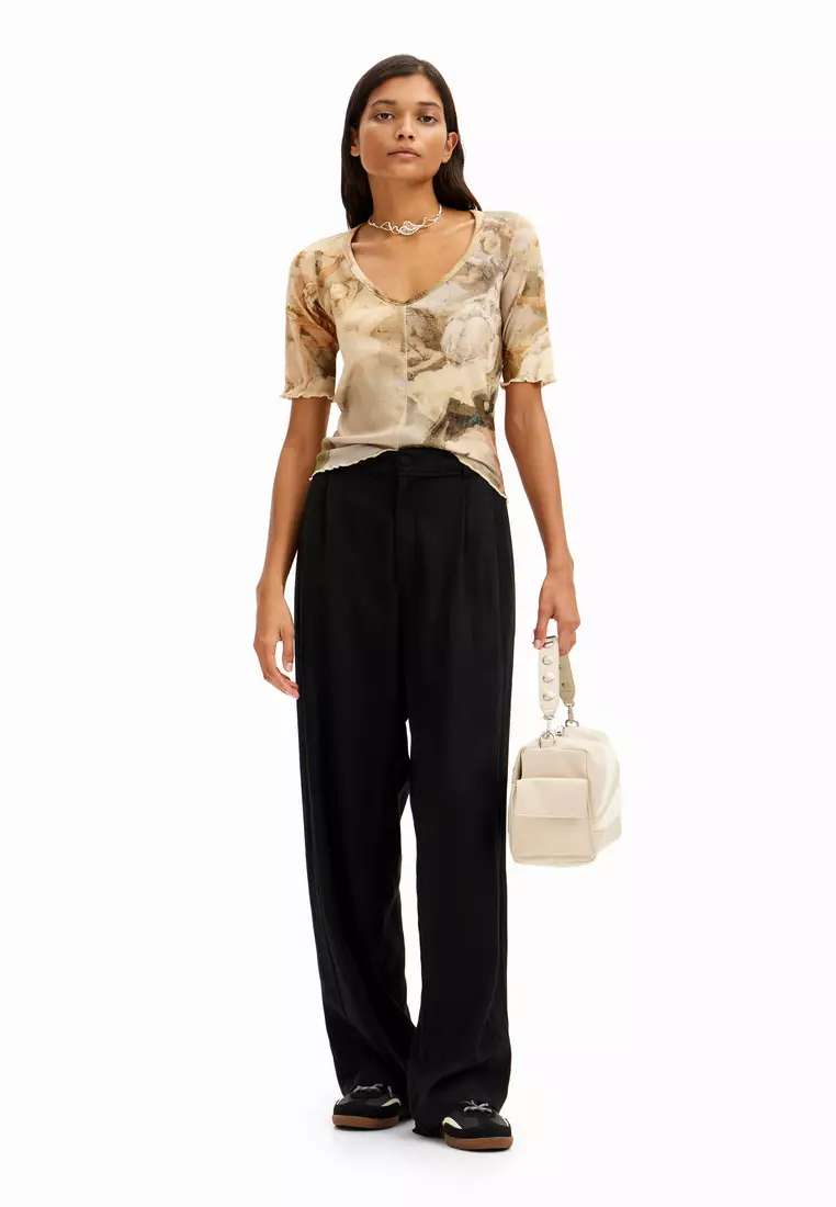 Desigual Woman Renaissance Short-sleeve T-shirt.