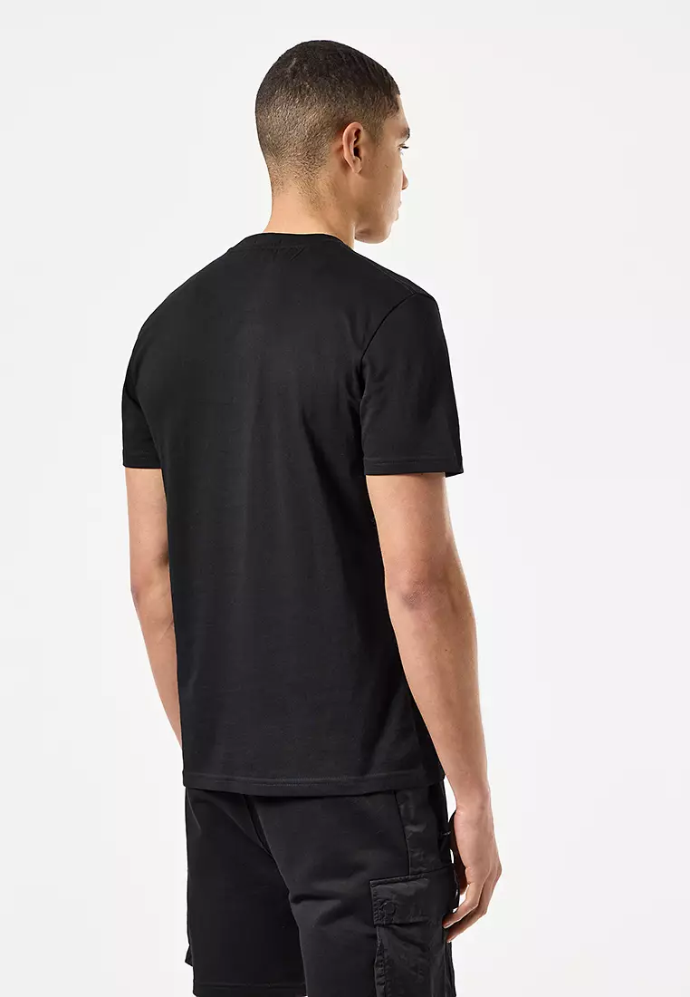 MENS BLACK QUAALUDES GRAPHIC TEE