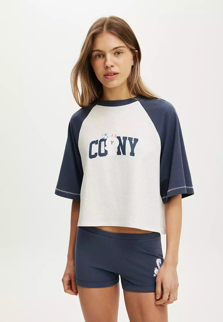 Buy Cotton On Body Cropped Boxy Lounge Tee 2026 Online | ZALORA Philippines