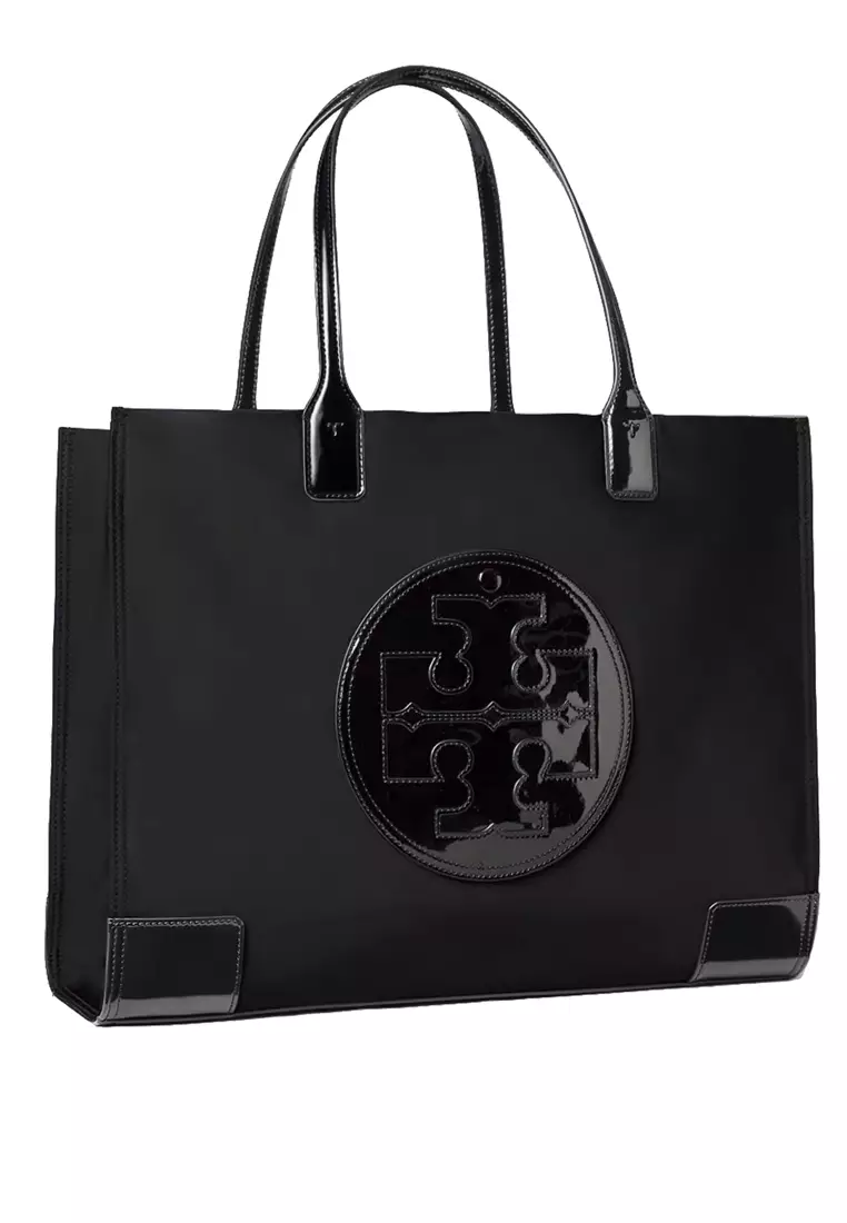 Ella Patent Tote Bag Black 90479