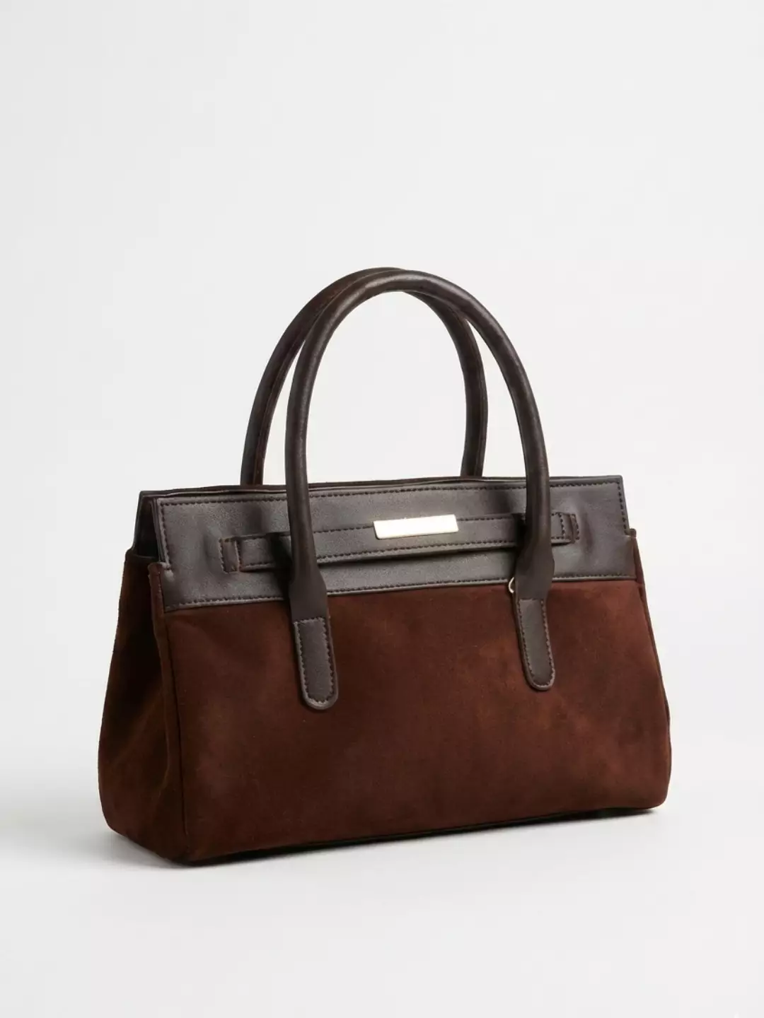 Vedlyn Eleanor Tas Selempang Wanita Suede Premium Model Elegant - Coffee