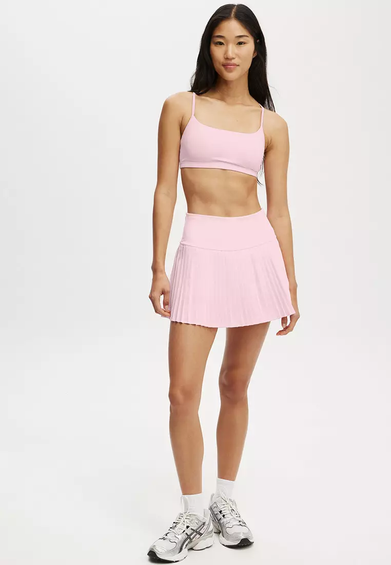 Shaped Pleated Skirt