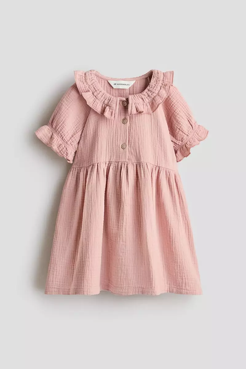 Cotton muslin dress