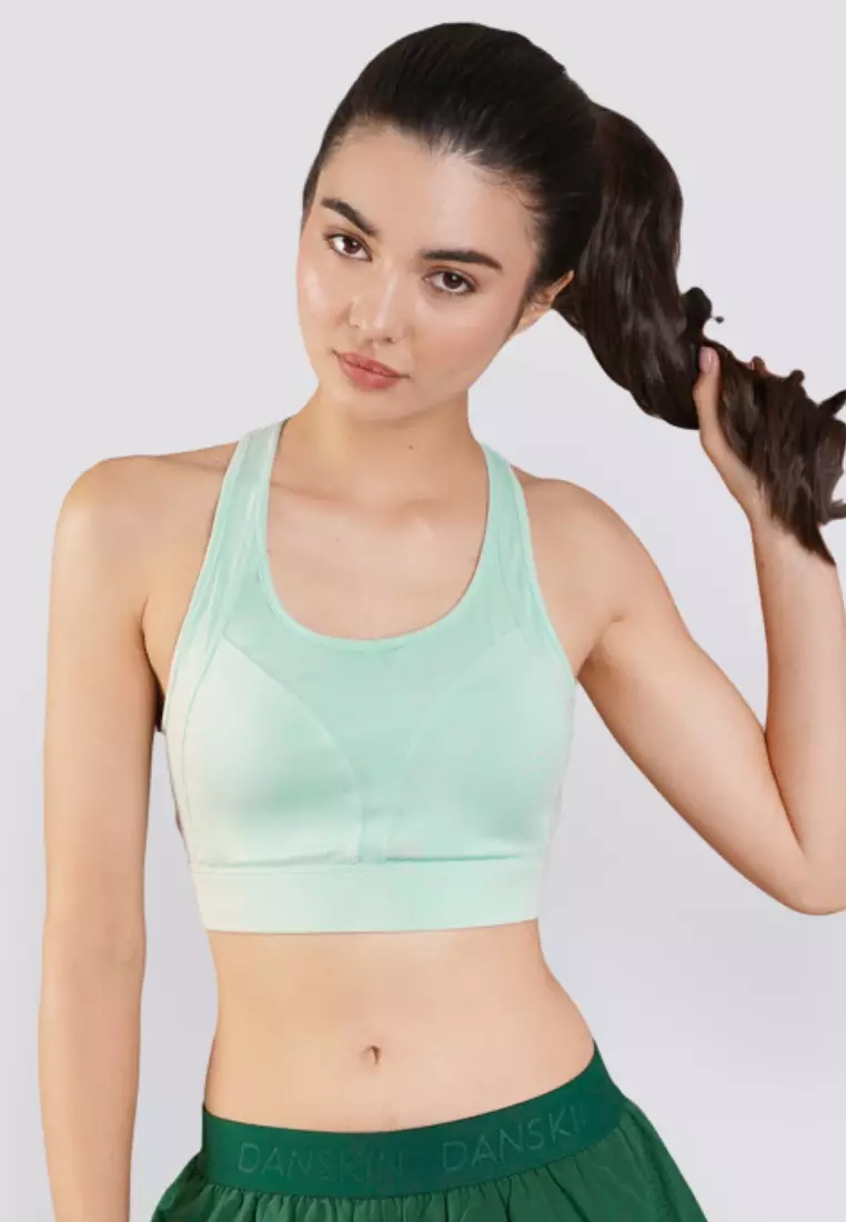Buy Danskin Crunches Fitness Sports Bra with Removable Pads Women  Activewear 2024 Online