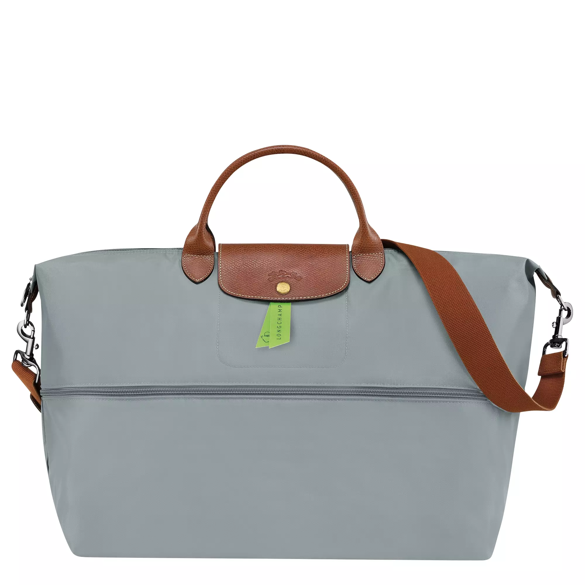 Le Pliage Original Travel Bag Expandable - Grey Steel