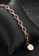 YOUNIQ gold YOUNIQ Soleil Limited Edition Titanium Steel Link  Bracelet (Rosegold) BB158AC6F427F4GS_5