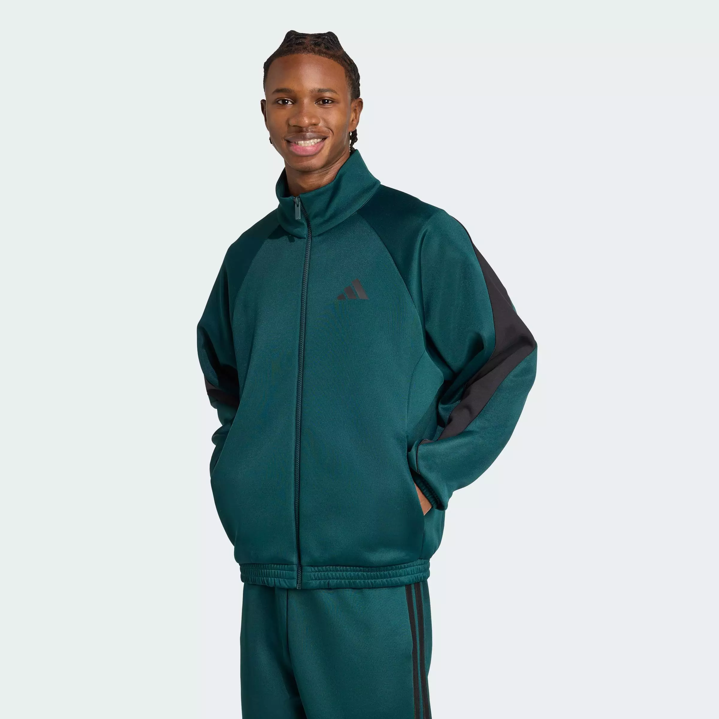 Lifestyle Stadium Tracktop Men Green JX5616