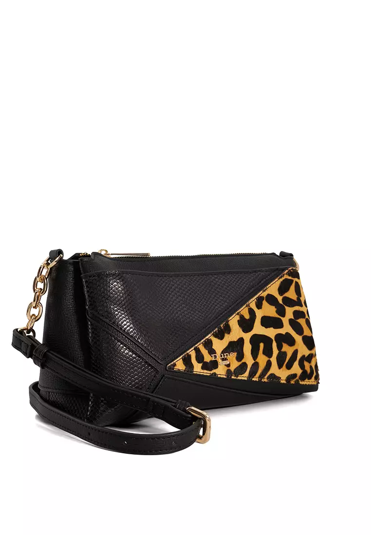 Buy Dune London Daylanas Cutwork Chain-Trimmed Crossbody Bag