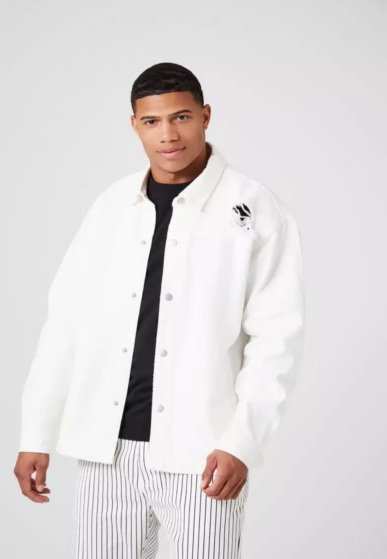 Forever 21 top baseball jacket
