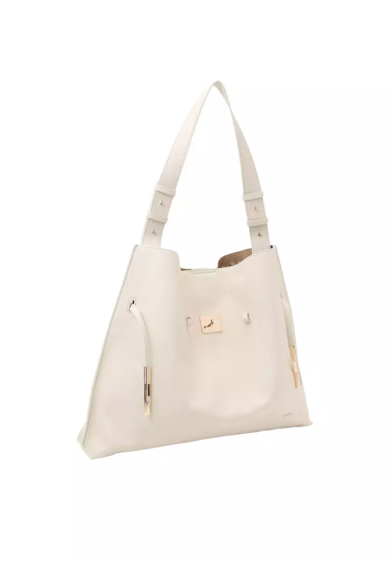 SAOI Belt Tote II - Cream Beige