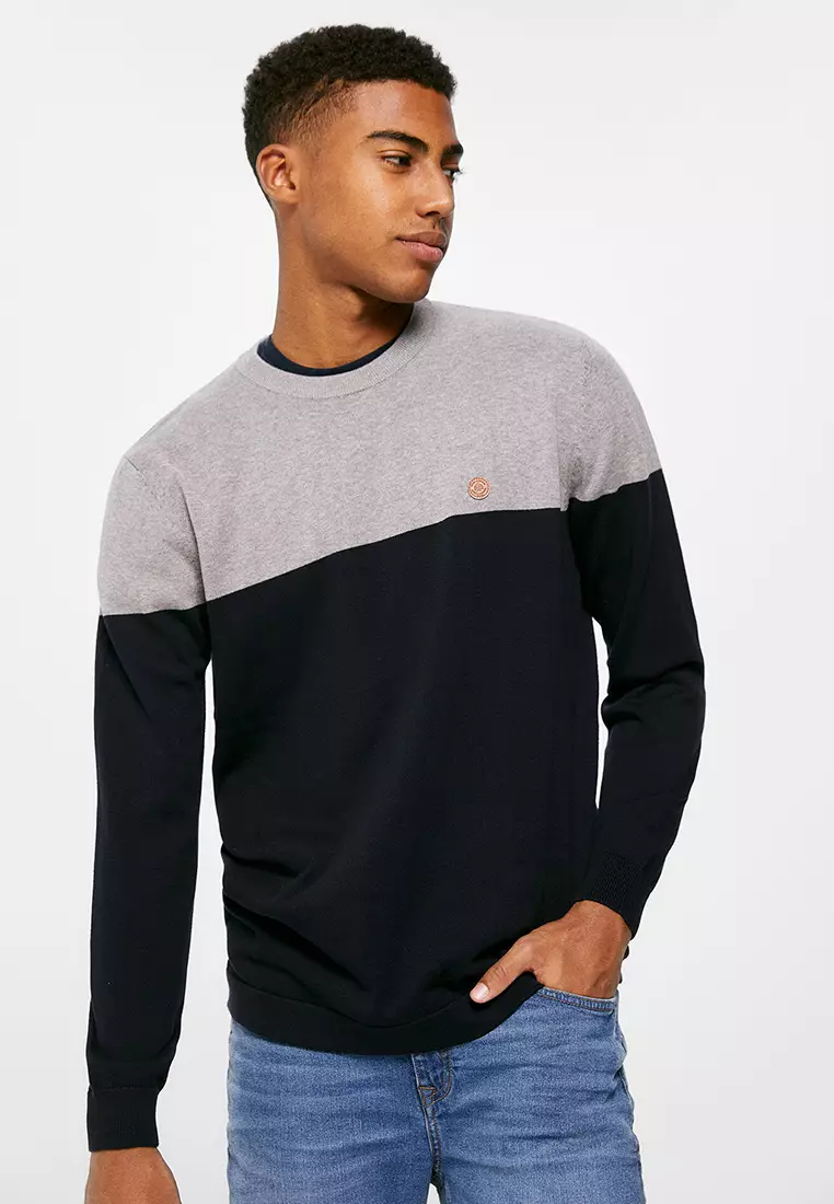 Block sweaters top
