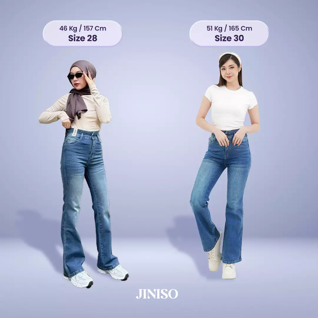 Ultra Highwaist Cutbray Stretch Jeans 630 HANGOUT