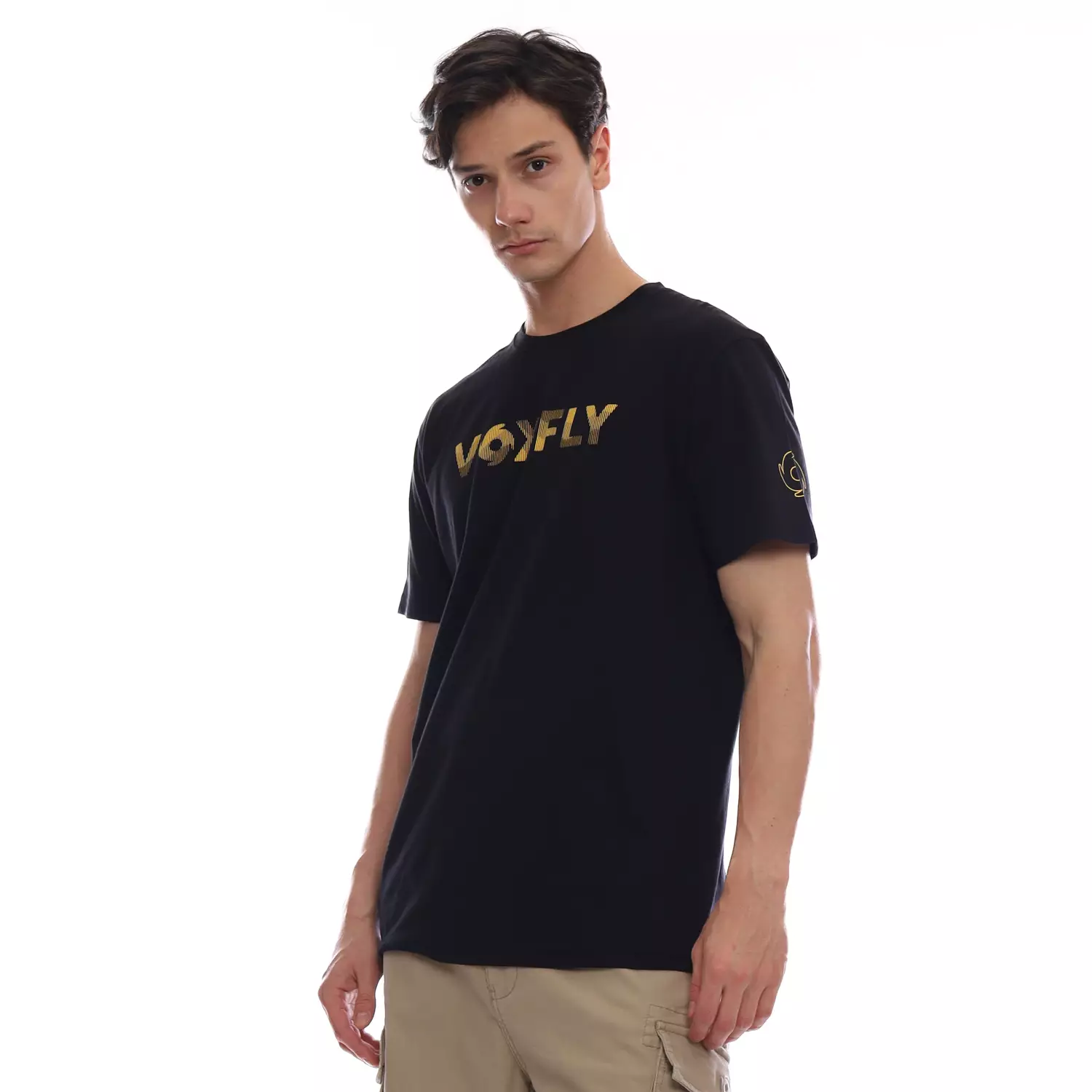 Voxfly Kaos Lengan Pendek Pria Strip Men Tee Planet Surf