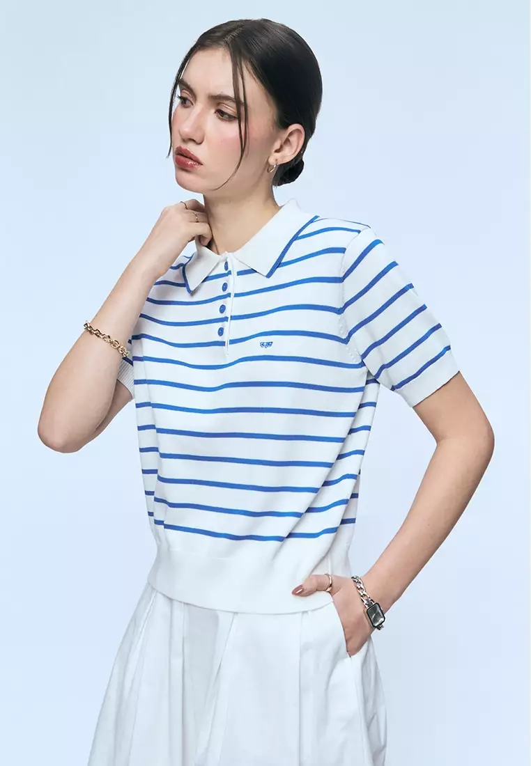 Stripe Smart Polo