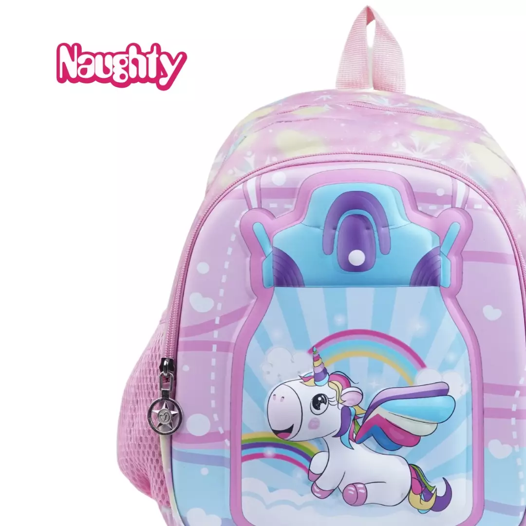 Tas Ransel Anak Perempuan Sekolah Tk Paud Backpack Unicorn G643 2412002 Naughty Accessories