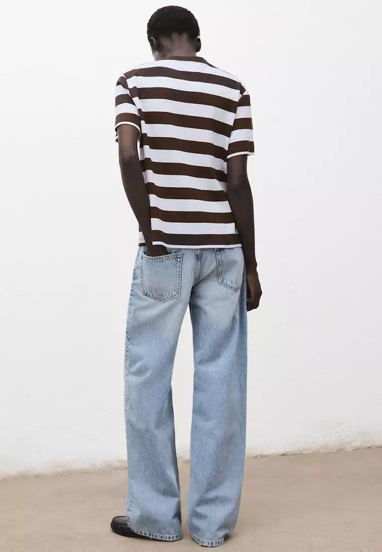 Striped Short-Sleeved T-Shirt