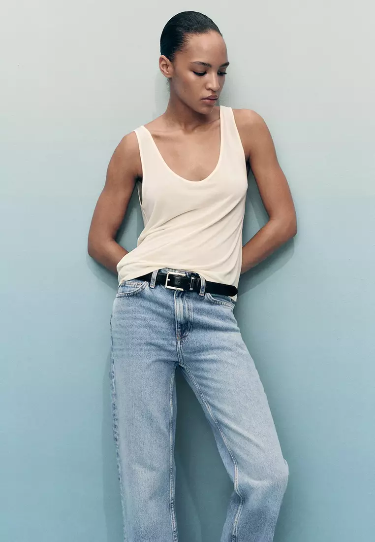 Matilda Medium-Rise Straight-Fit Jeans