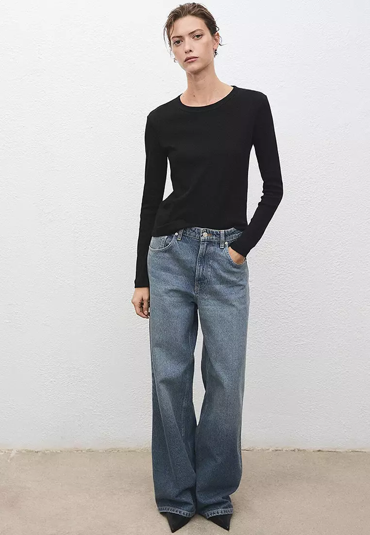 Long Sleeves Cotton T-Shirt