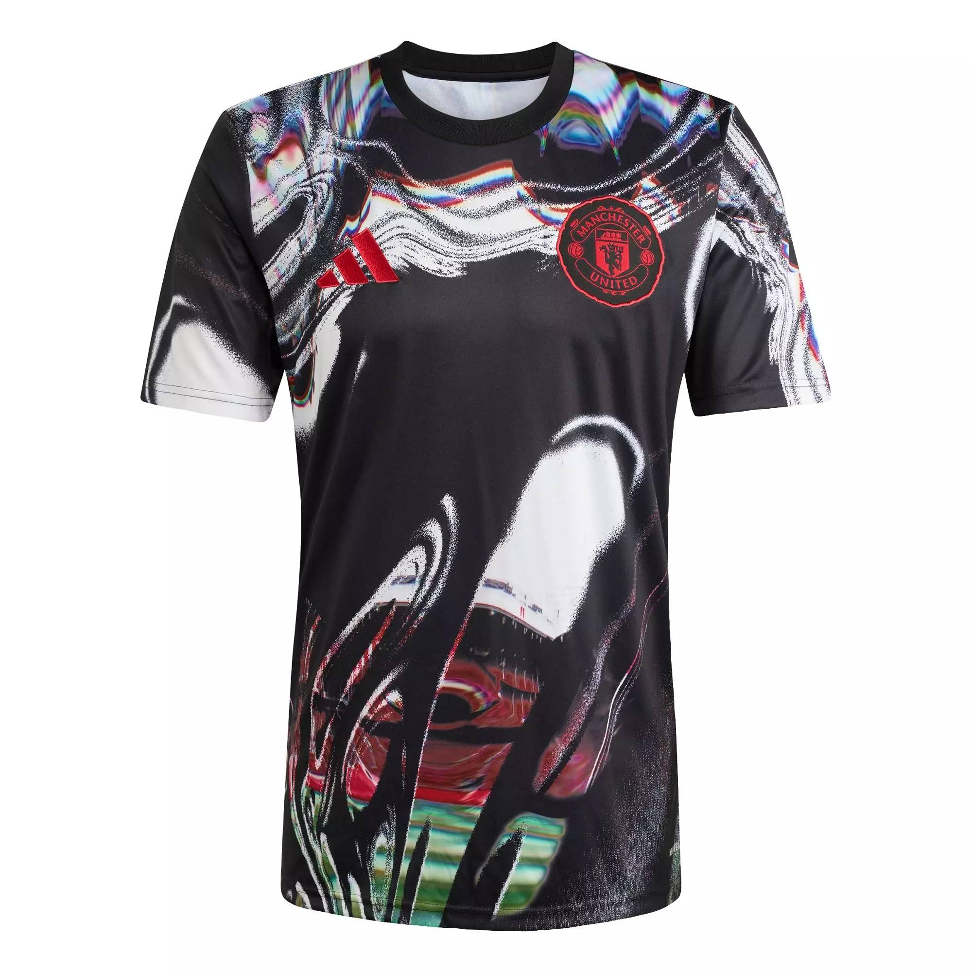 Football Manchester United 25/26 Pre Match Jersey Men Black KA6419