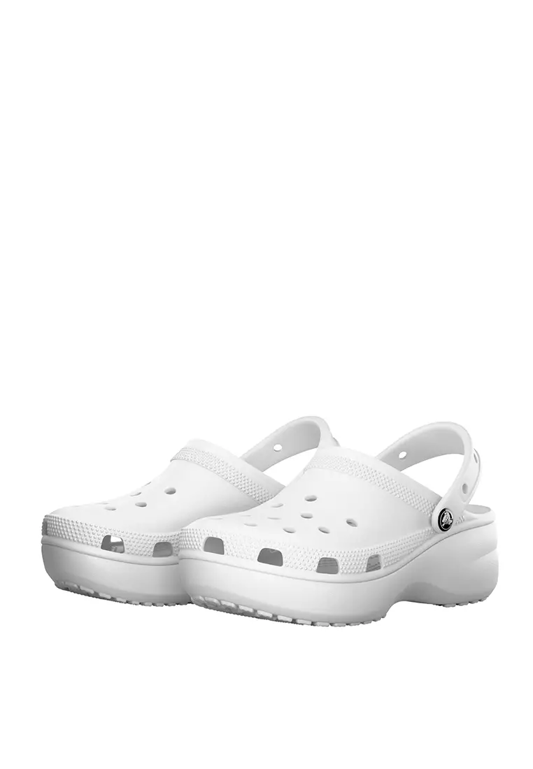 Crocs Women Classic Platform Clog W - White
