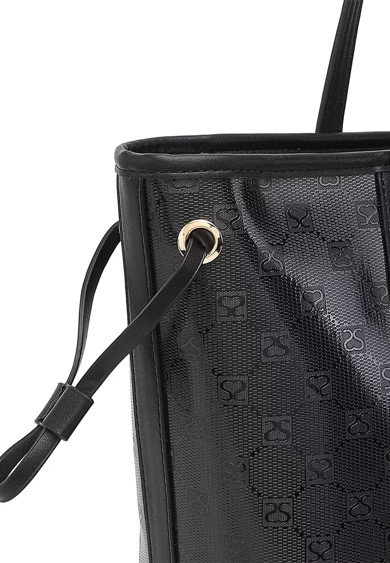 Women's Tote Bag / Shoulder Bag (Tas Tote Wanita / Tas Bahu Wanita) - Hitam