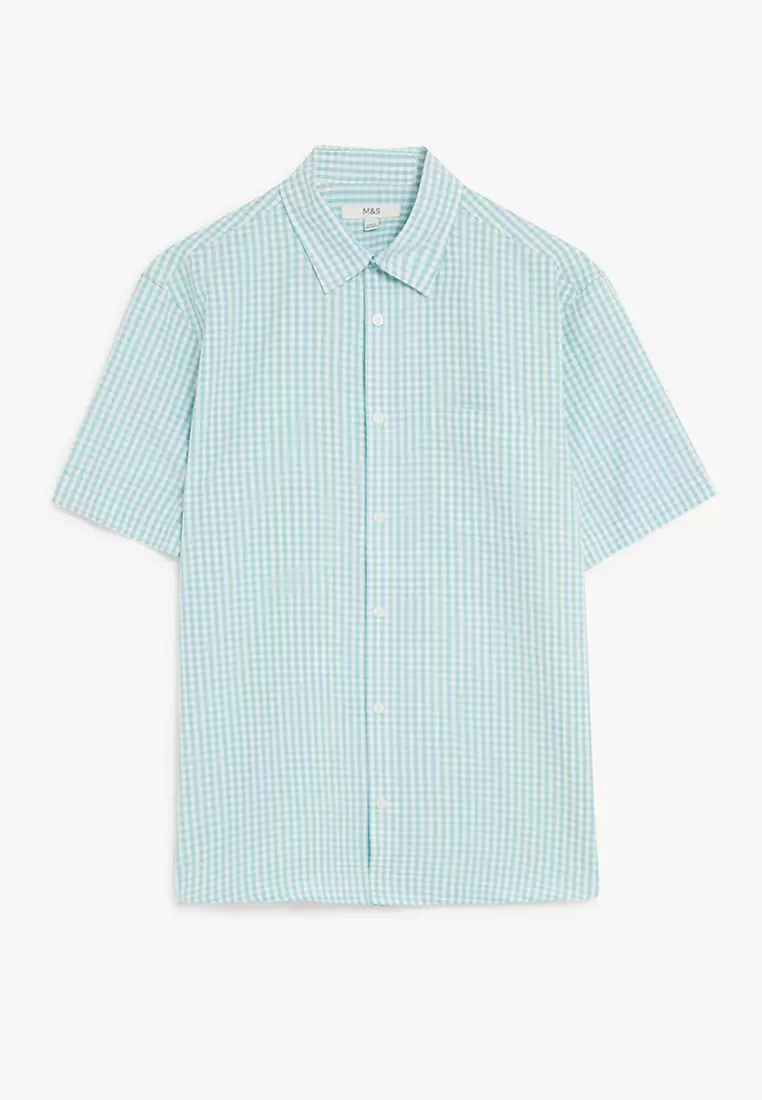 Gingham Check Shirt