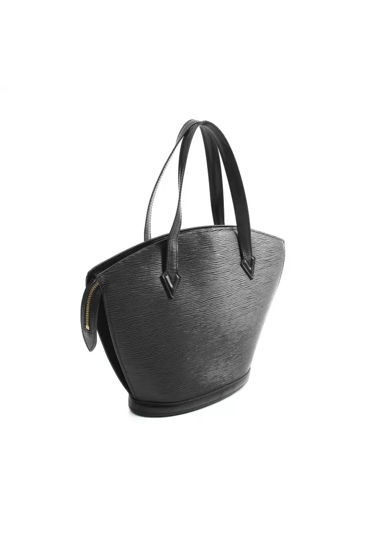 Bag Louis Vuitton Epi Saint Jacques Black