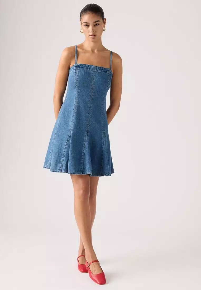 Levi's® Women's Denim Godet Dress 005NY-0001