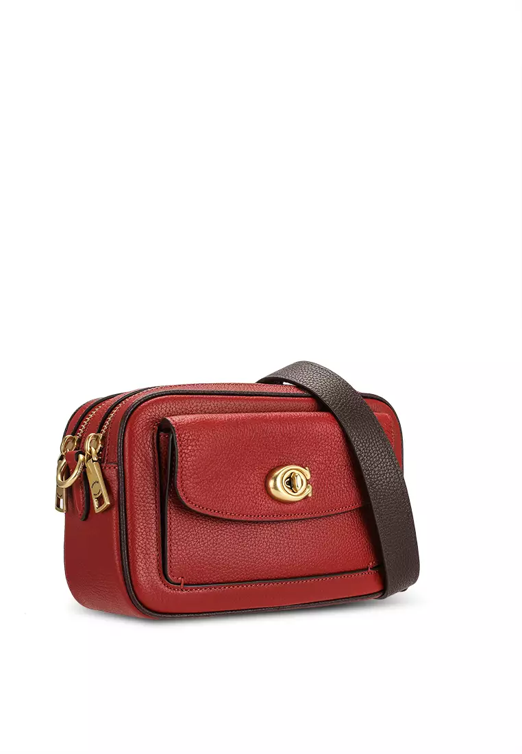 Buy Coach Polished Pebble Leather Willow Camera Bag (hz) 2023 Online