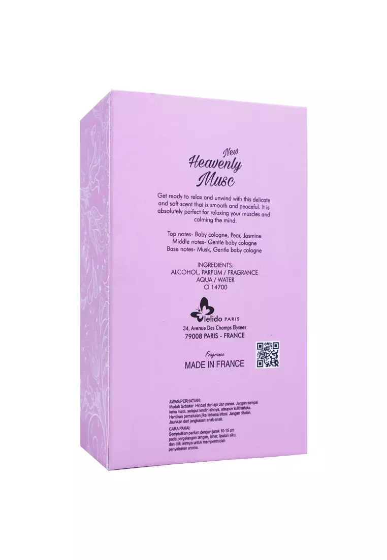 Lelido Parfum Original Heavenly Musc Woman 100 ML
